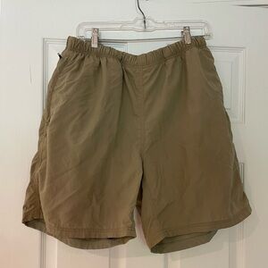 KOKOTAT PADDLE WEAR PULL-ON drawstring SHORTS in khaki - Large